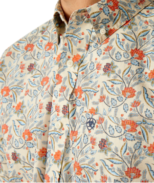 Ariat Ruben Classic Fit Shirt Khaki / / Regular