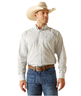 Ariat Wrinkle Free Irving Classic Fit Shirt White / / Regular