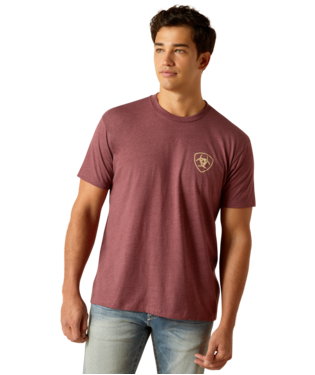 Ariat Serape Fill T-Shirt Burgundy Heather / / Regular