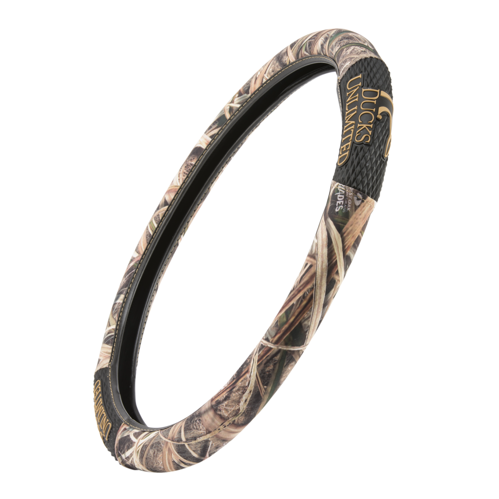Ducks Unlimited Steering Wheel Cover Mossy Oak Blades