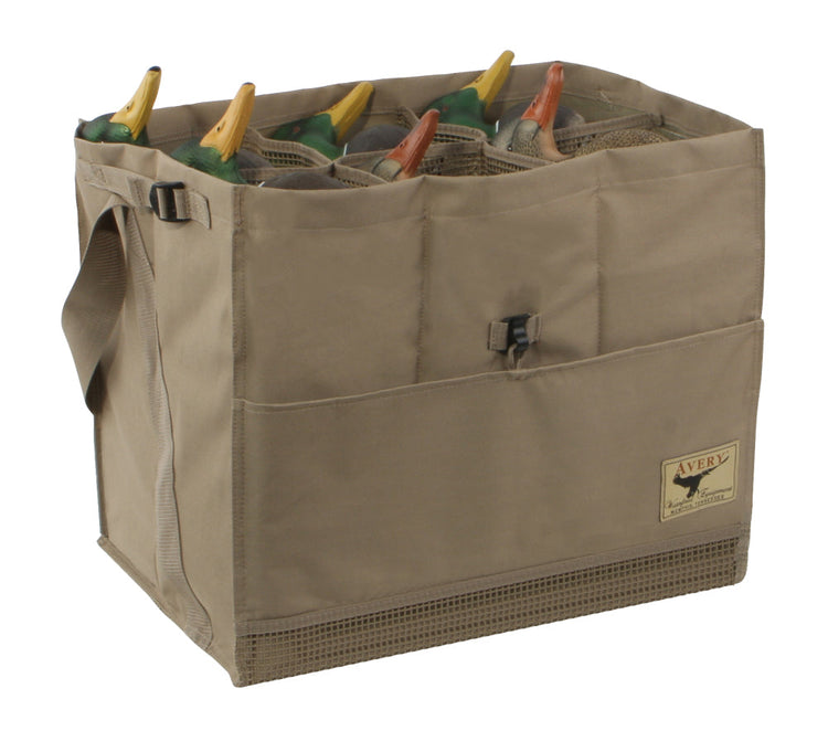 Avery Outdoors 6-slot Duck Decoy Bag Khaki