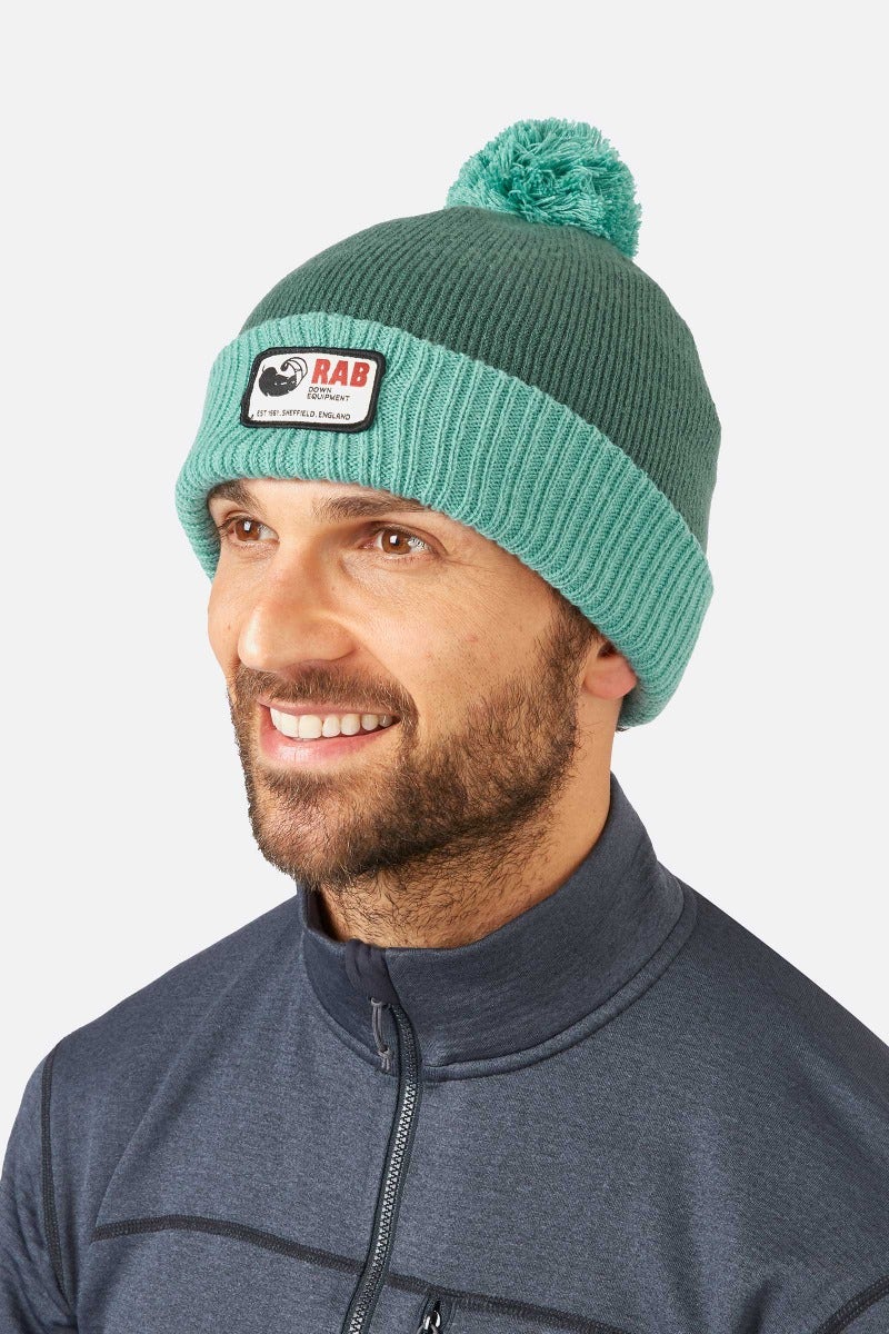Rab Essential Bobble Grnslate/glacierblu