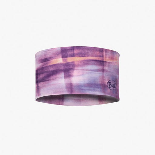 BUFF CoolNet UV Wide Headband Seary Purple Purple