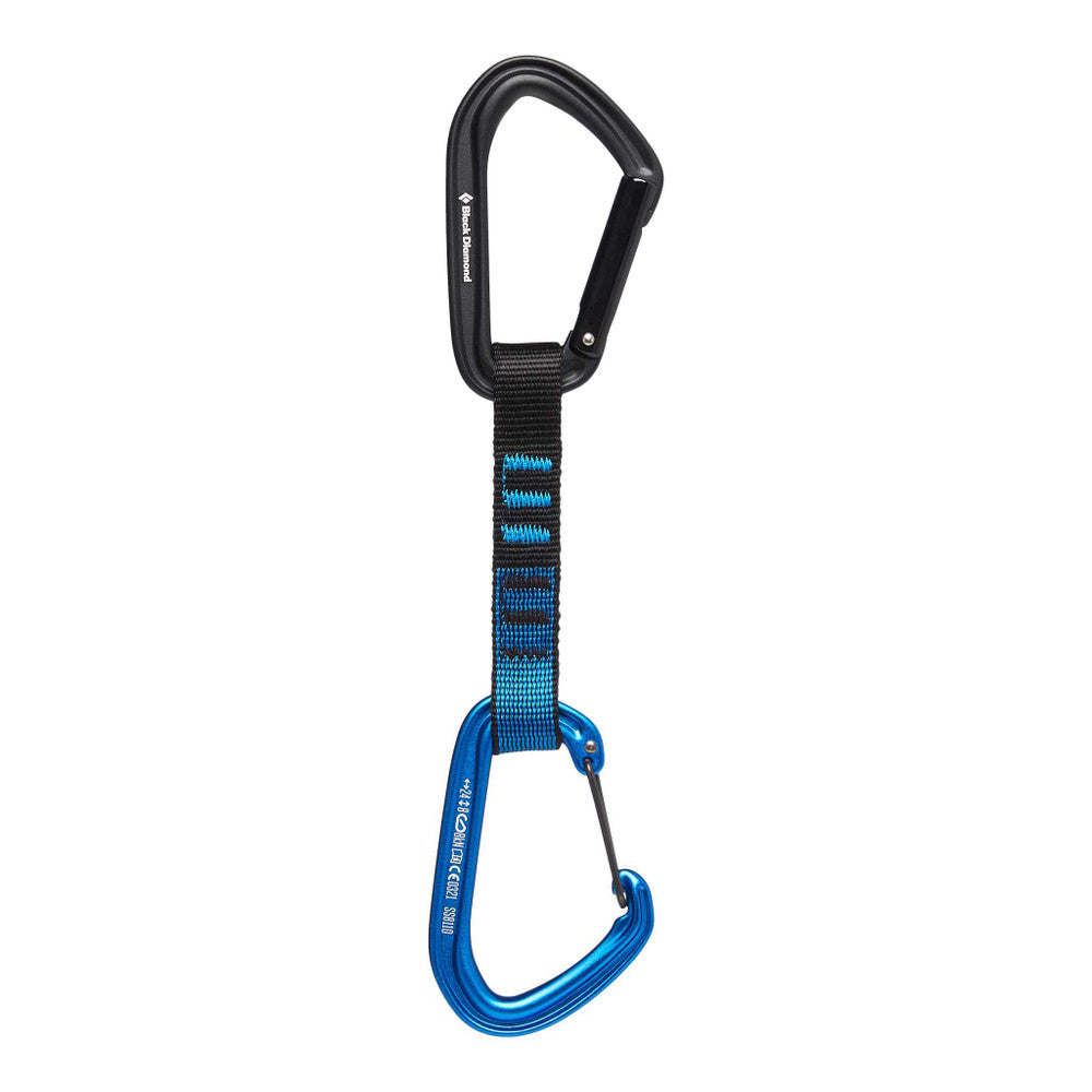 Black Diamond Equipm Hotforge Hybrid Quickdraw 12cm Blue Blue