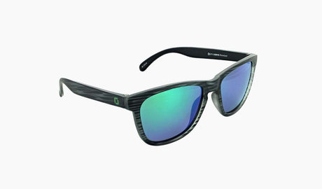 Optic Nerve Fairplay Sunglasses Driftwood Gray Smoke Green Driftwood gry smk gr