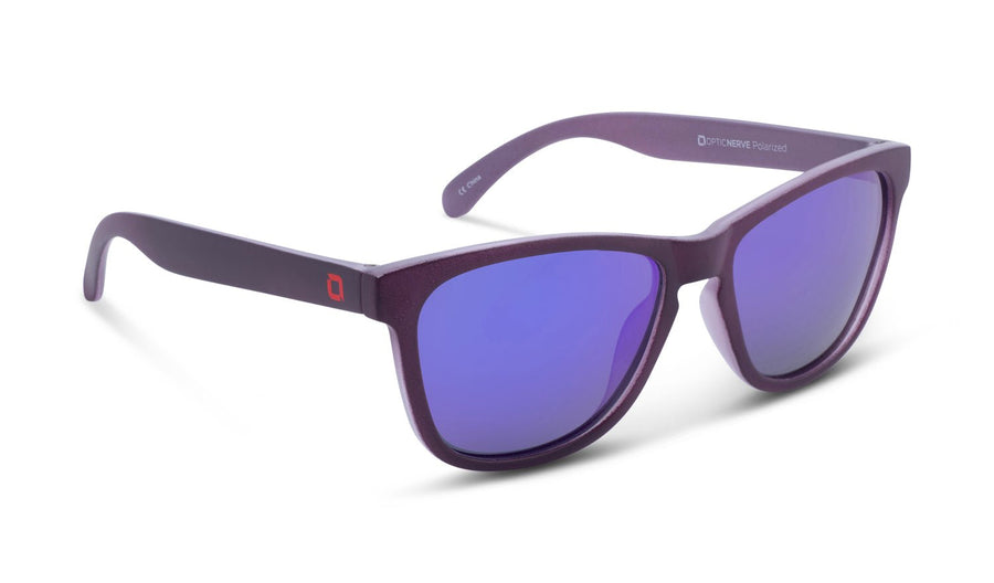 Optic Nerve Fairplay Sunglasses Crystal/brown/purple Crystal/brown/purple