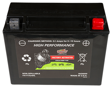 Interstate Batteries 12v 21ah Factory Activated Cycle-tron Plus Agm Hp Powersports Battery
