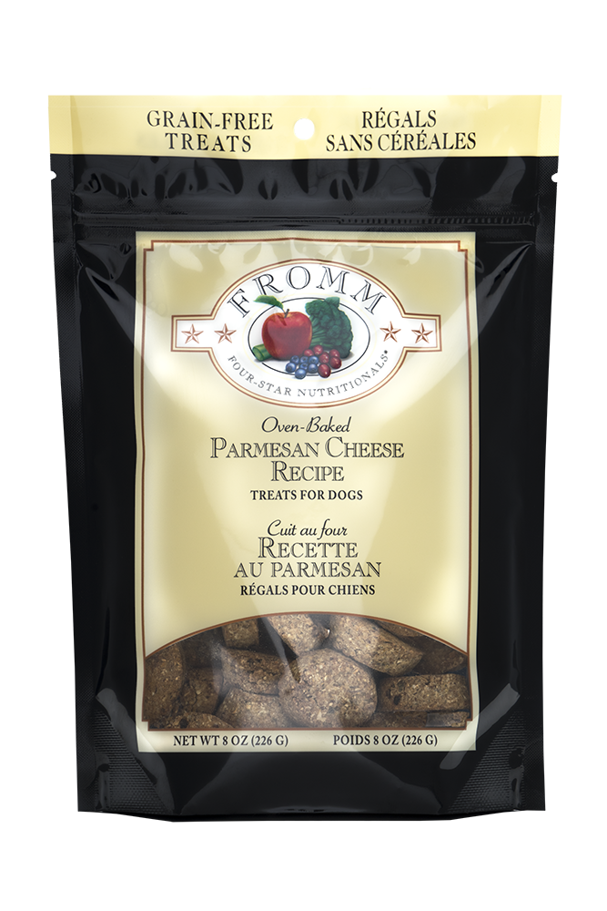 Fromm Family Pet Food Four-Star Parmesan Cheese Recipe Dog Treats - 8 oz.
