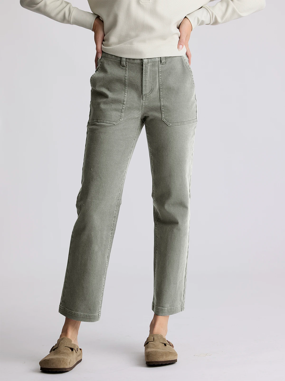 Free Fly Apparel Women's Folly Twill Pant - Smokey Olive Smokey Olive