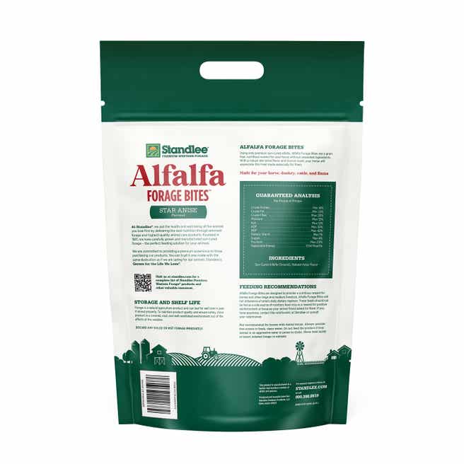 standee Alfalfa Forage Bites - Star Anise