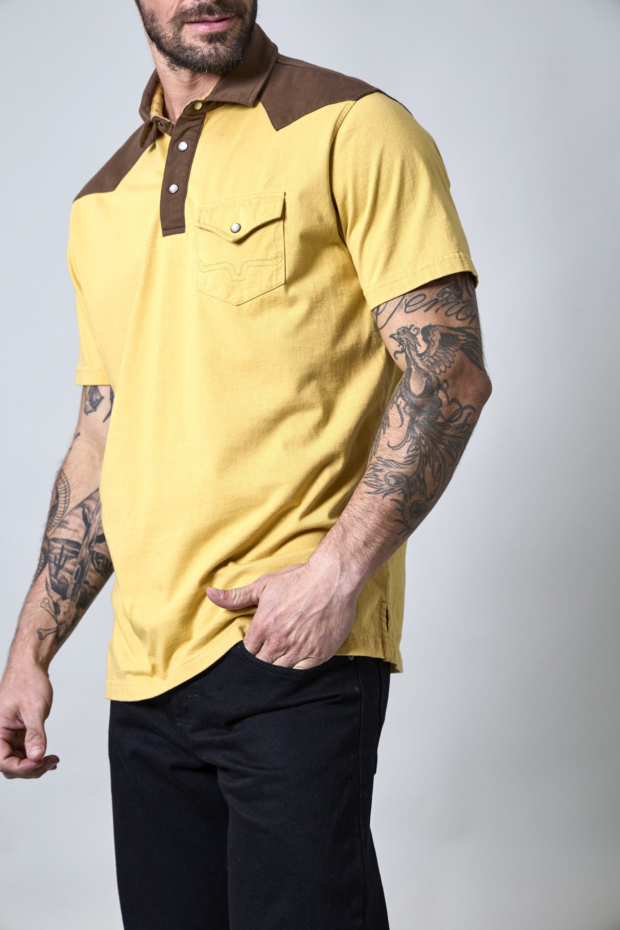 Kimes Ranch Gallup Polo - Maize