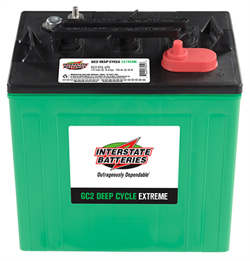 Interstate Batteries 6v 225 Ah Deep Cycle Extreme Battery