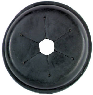Master Plumber Rubber Garbage Disposal Splash Guard - Black Black