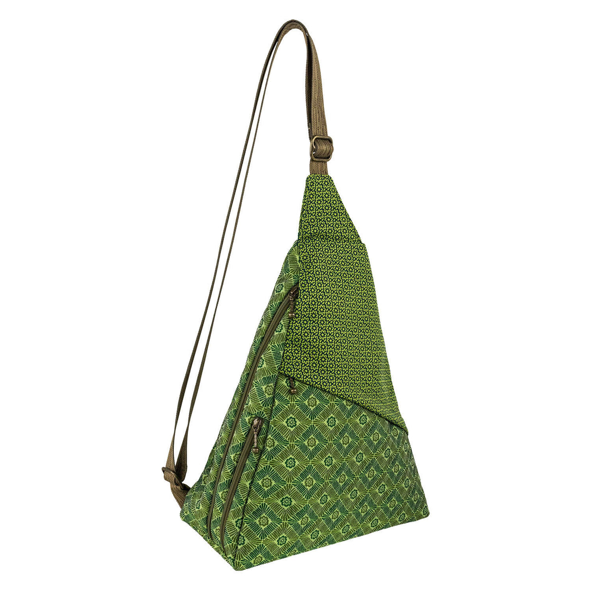Maruca Gogo Pack Triangle Shape Mosaic green