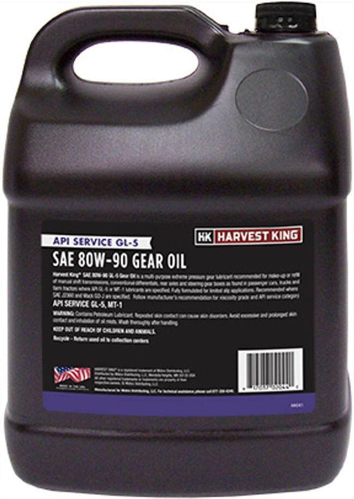 Harvest King API Service GL-5 SAE 80W-90 Gear Oil, 2gal