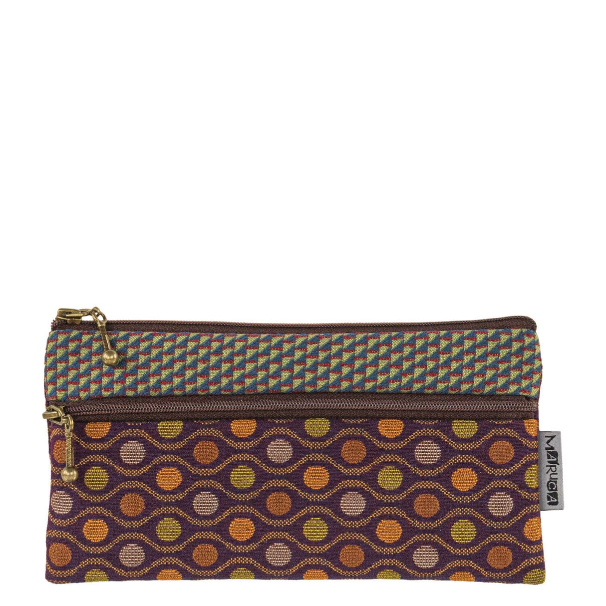 Maruca Heidi Wallet Peacock wine