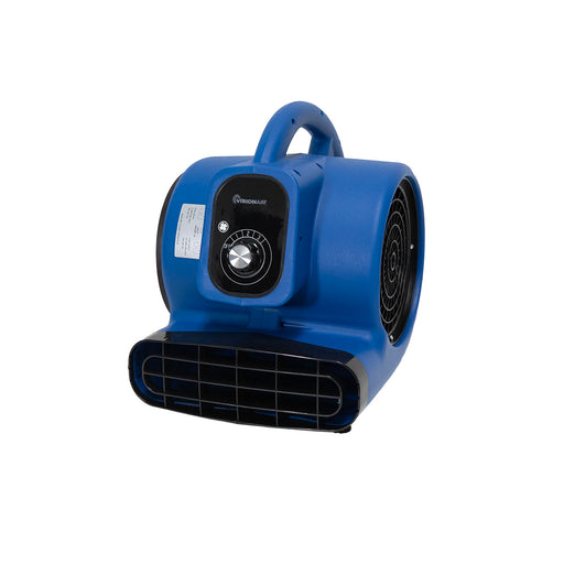 Vision Air 1000 CFM 1/4 HP Stackable High Velocity Air Mover - Blue Blue