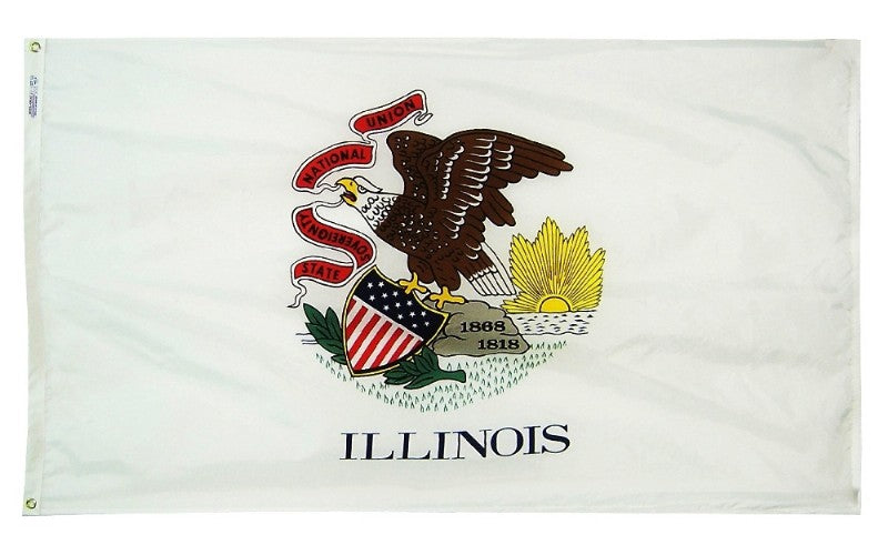 Ace World Illinois State 3x5' Flag