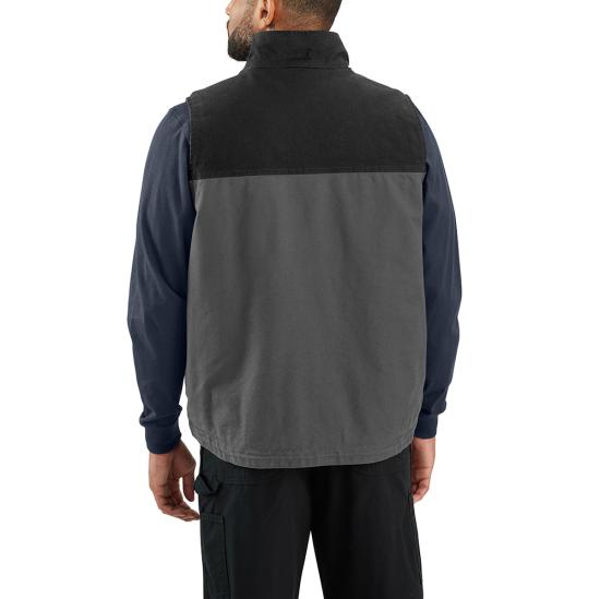 Carhartt Montana Rugged Flex Duck Relaxed Fit Vest Shadow/black