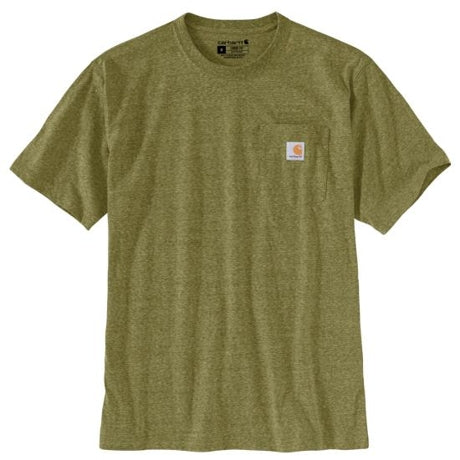 Carhartt Loose Fit Heavyweight Short-Sleeve Pocket T-Shirt - Olive Green Heather Olive Green Heather / / REG