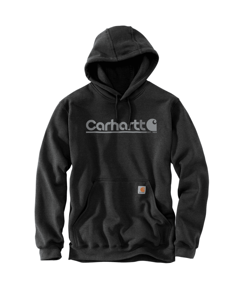 Carhartt Loose Fit Midweight Logo Graphic Sweatshirt - Carbon Heather Carbon Heather / / REG