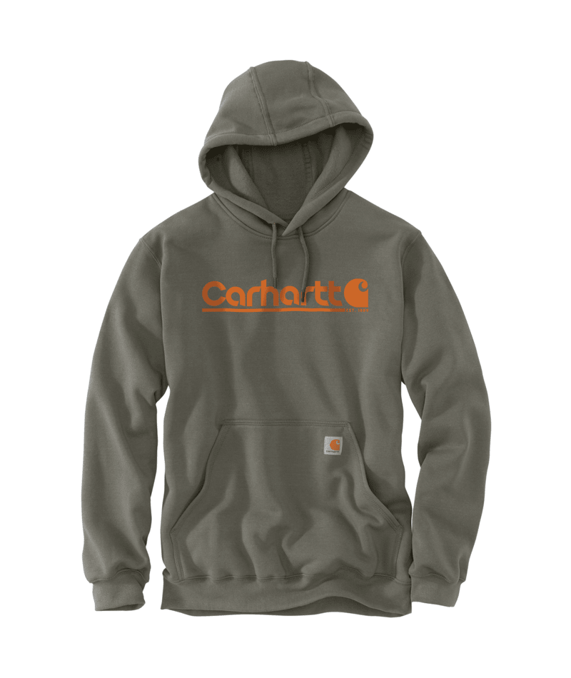 Carhartt Loose Fit Midweight Logo Graphic Sweatshirt - Dusty Olive Dusty Olive / / REG