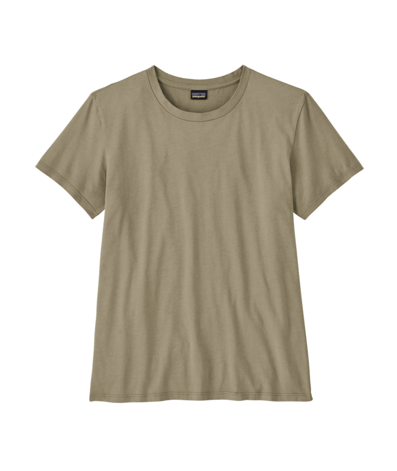 Patagonia W's Regenerative Organic Certified Cotton Tee - River Rock Green River Rock Green