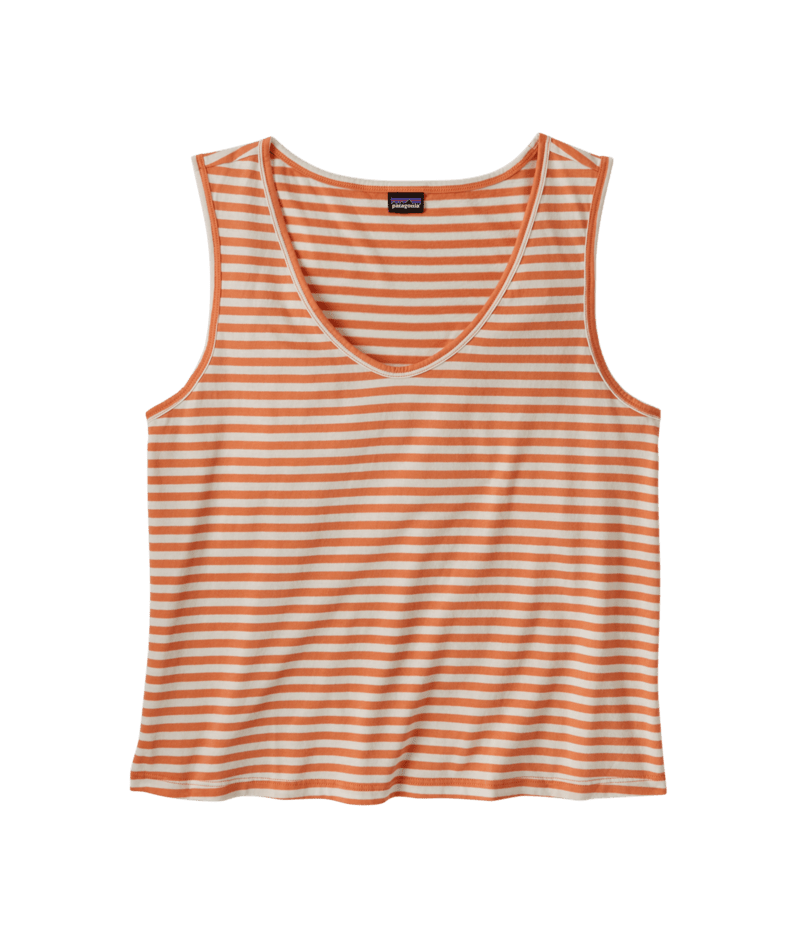 Patagonia W's Regenerative Organic Certified Cotton Tank - Field Day / Rock Melon Field Day / Rock Melon