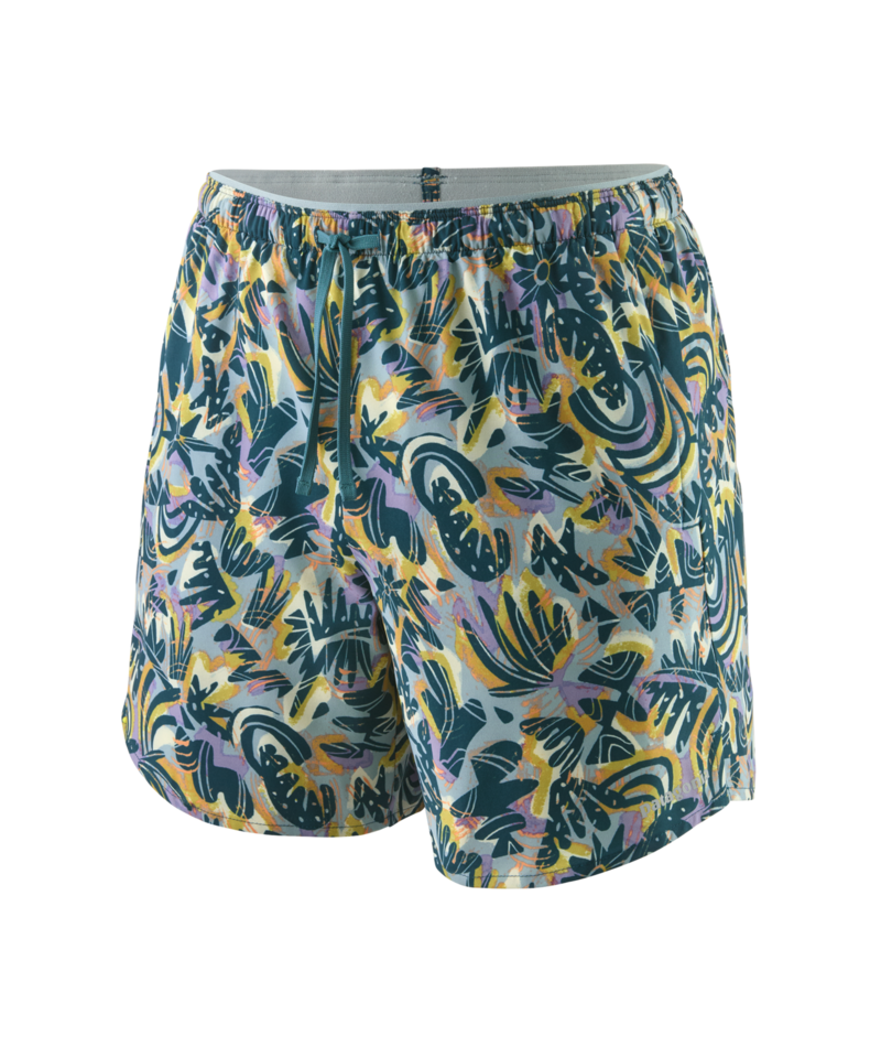 Patagonia W's Multi Trails Shorts - 5 1/2 in. - Wild Botanist / Thermal Blue Wild Botanist / Thermal Blue