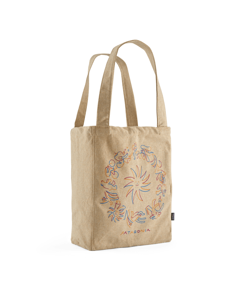 Patagonia Recycled Market Tote - Solar Roller / Classic Tan Solar Roller / Classic Tan