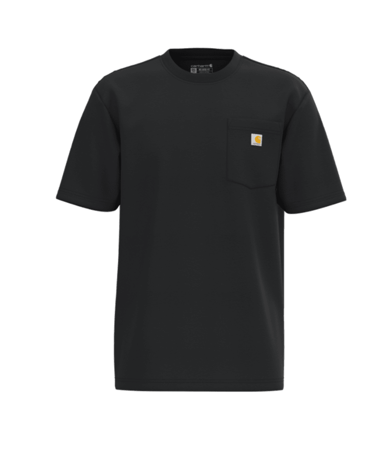 Carhartt Loose Fit Heavyweight Short-Sleeve Pocket T-Shirt- Black Black / / REG
