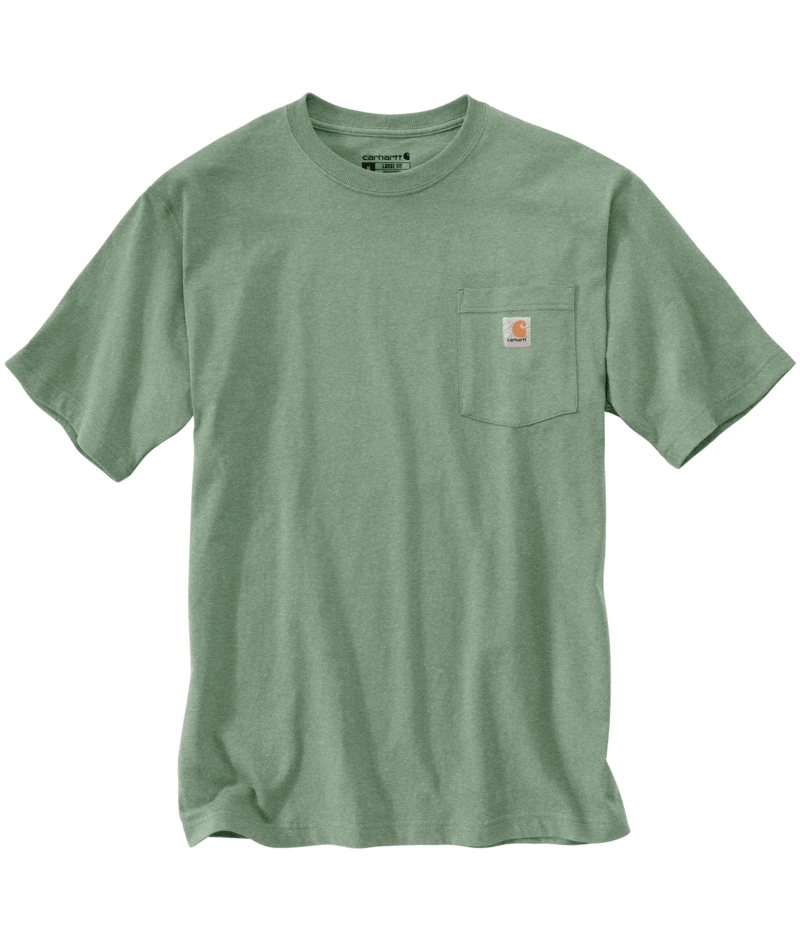 Carhartt Loose Fit Heavyweight Short-Sleeve Pocket T-Shirt - Loden Frost Heather Loden Frost Heather / / REG