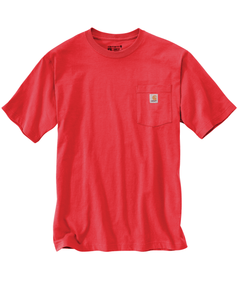 Carhartt Loose Fit Heavyweight Short-Sleeve Pocket T-Shirt - Bittersweet Bittersweet / / REG