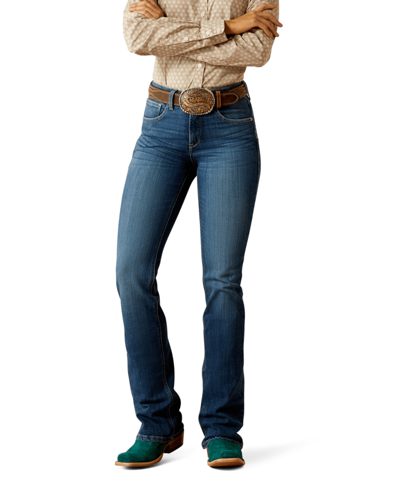 Ariat High Rise Jessica Boot Cut Jean - Athena Athena / 25 / Short