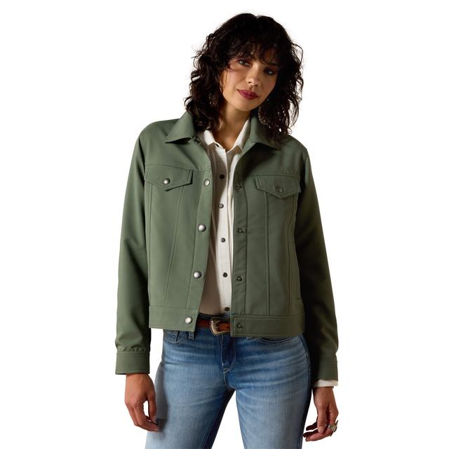 Ariat Wagoner Lightweight Jacket In Duck Green