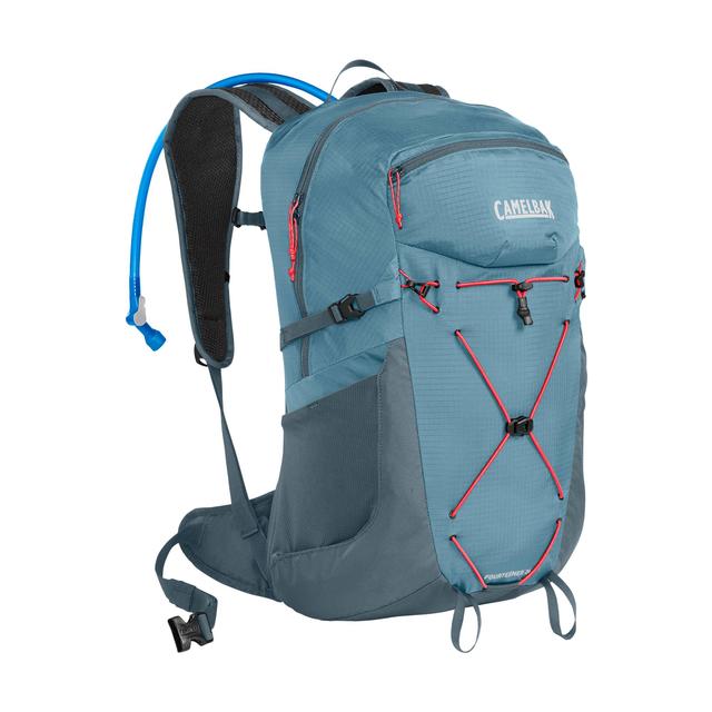 Camelbak Fourteener‚ 24 Hydration Hiking Pack With Crux 3l Smoke Blue/Fiery Coral