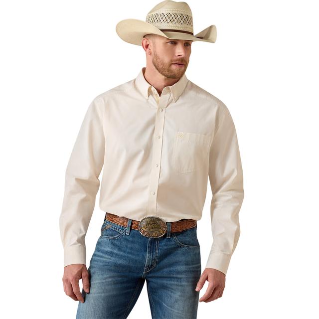 Ariat Pro Series Dayne Classic Fit Shirt In Summer Melon