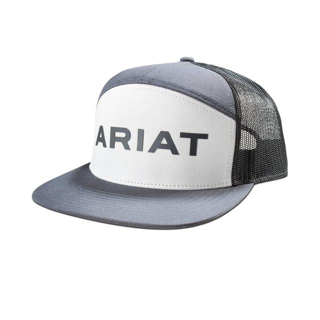 Ariat Rubber Logo Cap In Grey By Ariat