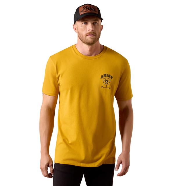 Ariat Farm League Classic Fit T-shirt In Chai Tea