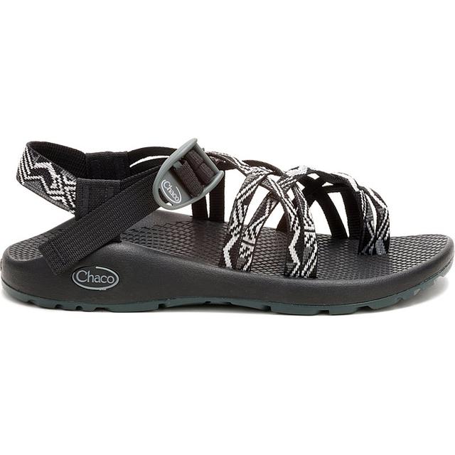 Chaco Zx/2 Dual Adjustable Straps Classic Sandal Flare Blossom Paddle B + W