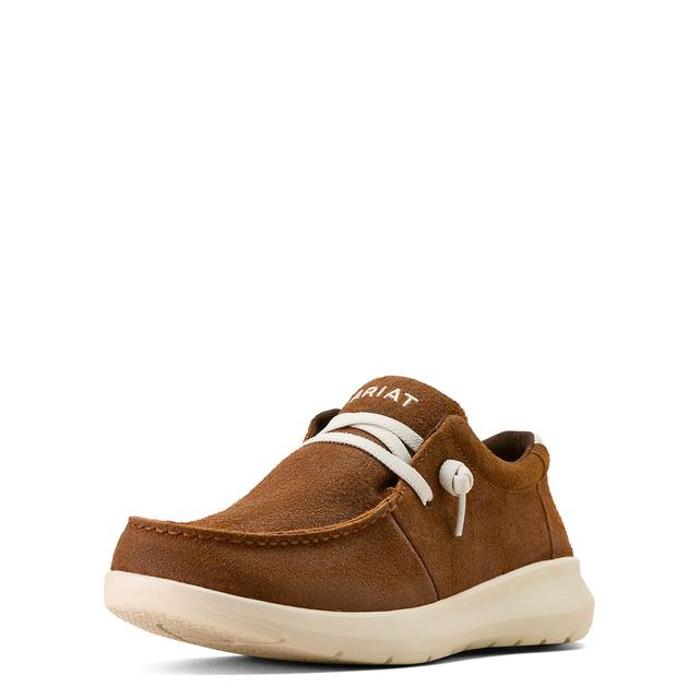 Ariat Hilo Shoe Casual In Tumble Brown Suede Leather