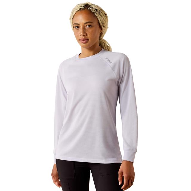 Ariat Rebar Heat Fighter Essential T-shirt In Thistle