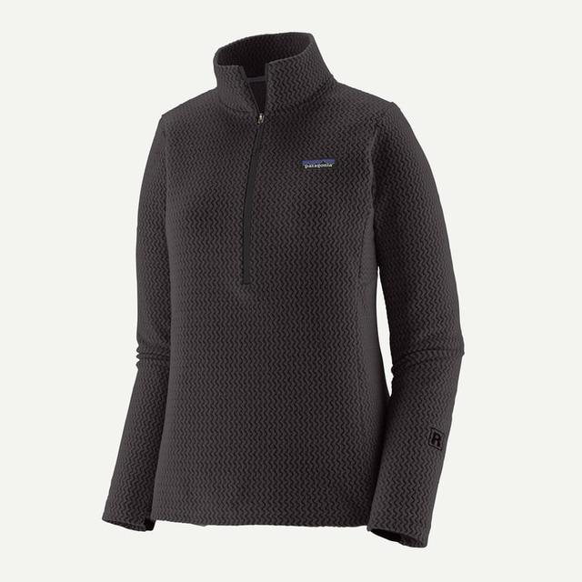 Patagonia Womens R1 Air Zip Neck Black