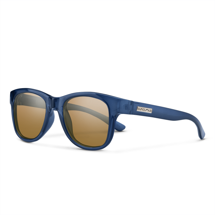 Suncloud Leeway Sunglasses Crystal Denim/brown Cryst dnm/brwn