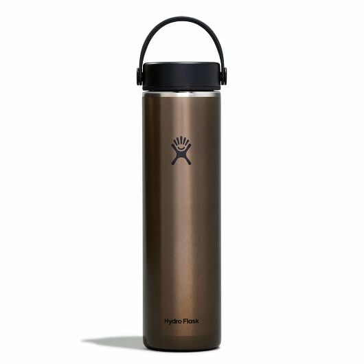 Hydro Flask Lightweight Wide Flex Cap Bottle 24 Oz - Obsidian Obsidian