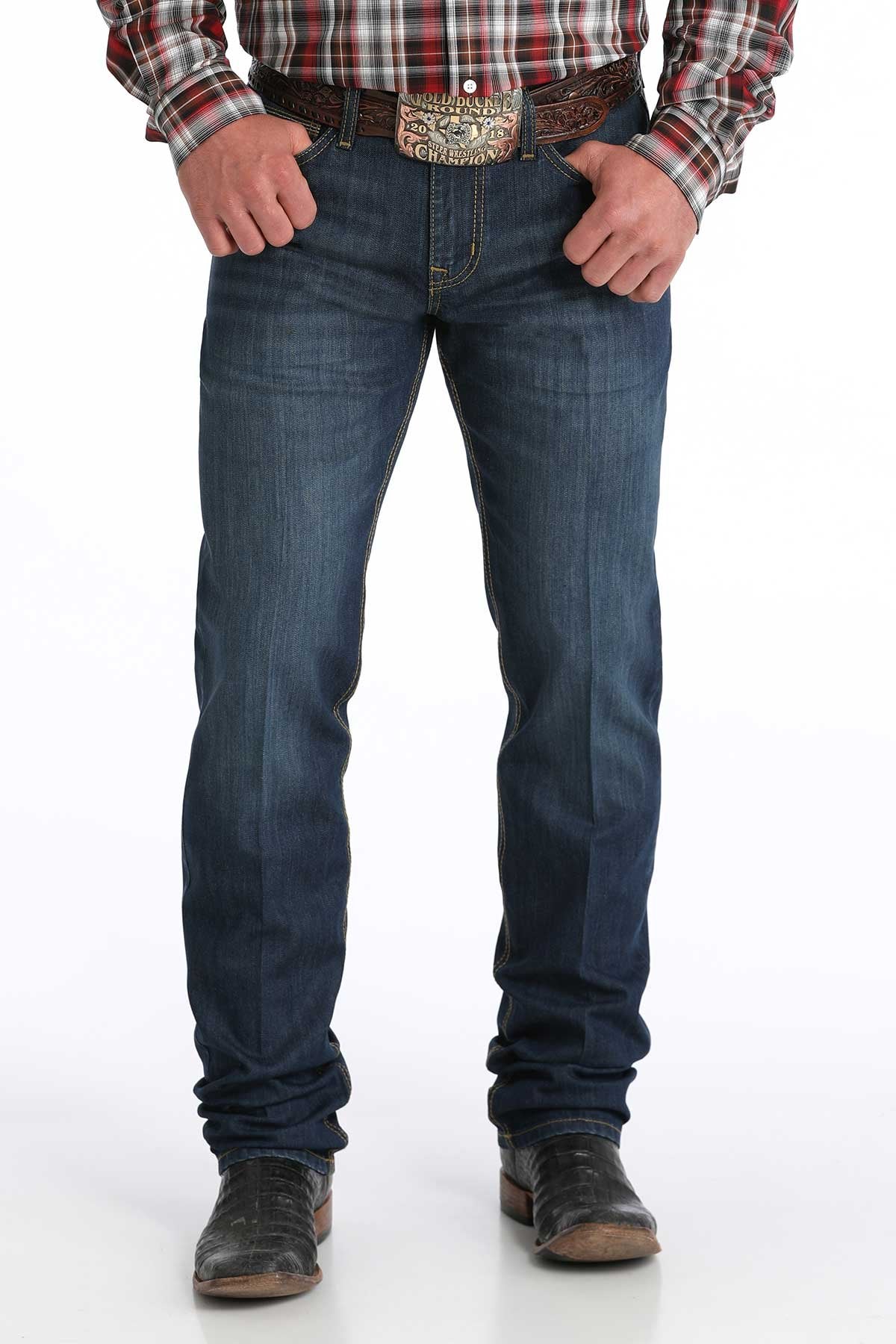 Cinch Men's Slim-Straight Jesse Jean - Dark Stone - (MB59938001) Dark Stone / 30 / 30in
