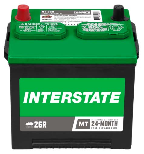 Interstate Batteries 12v Mega-tron Automotive Battery Mt-26r