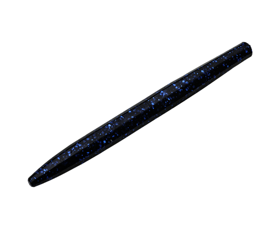 Strike King Kvd Perfect Plastics Ocho 4in Black Blue Flake