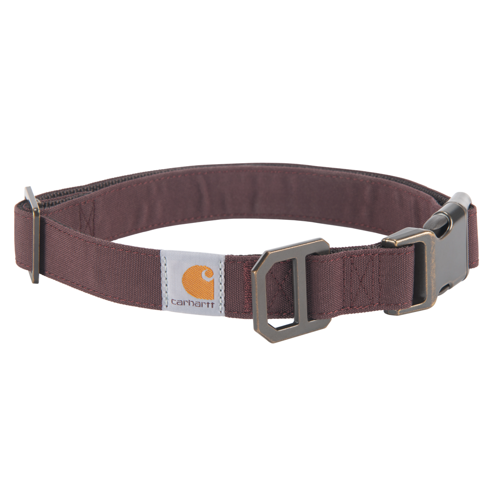 Carhartt Journeyman Nylon Duck Dog Collar Deep Wine