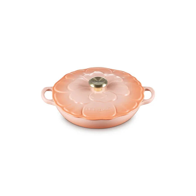 Le Creuset Signature Petal Braiser Peche